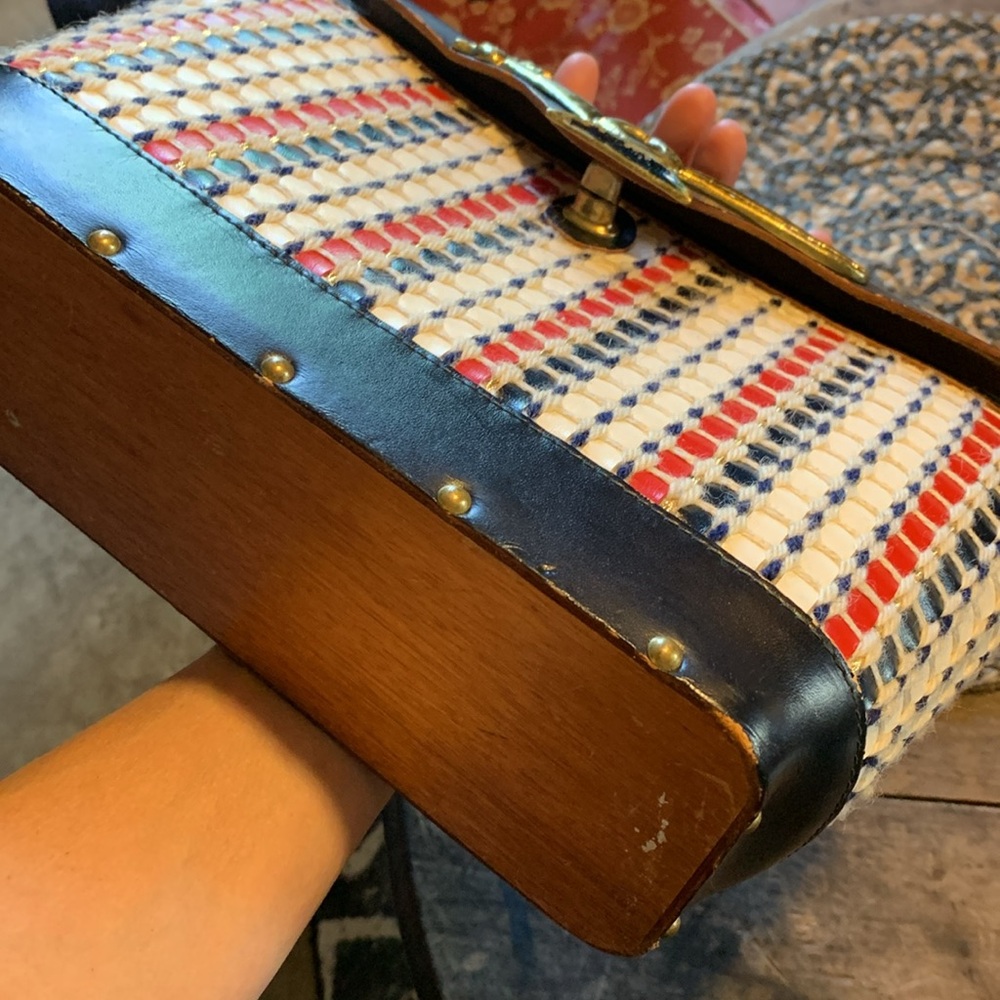 Vintage Collins of Texas shoulder bag purse - Picture 9 of 12